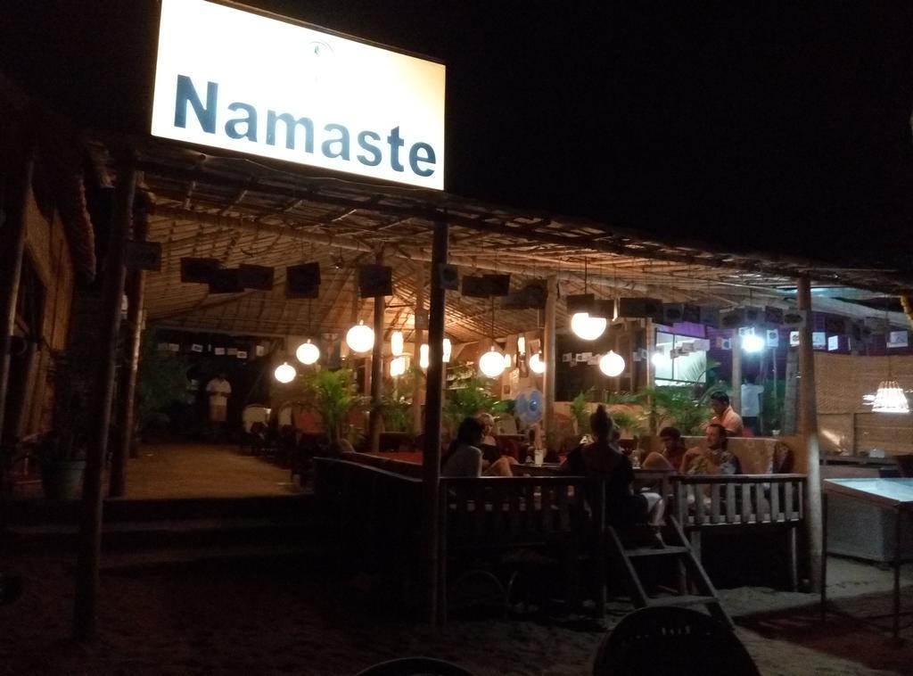 Namaste Beach Huts Otel Patnem Beach Dış mekan fotoğraf