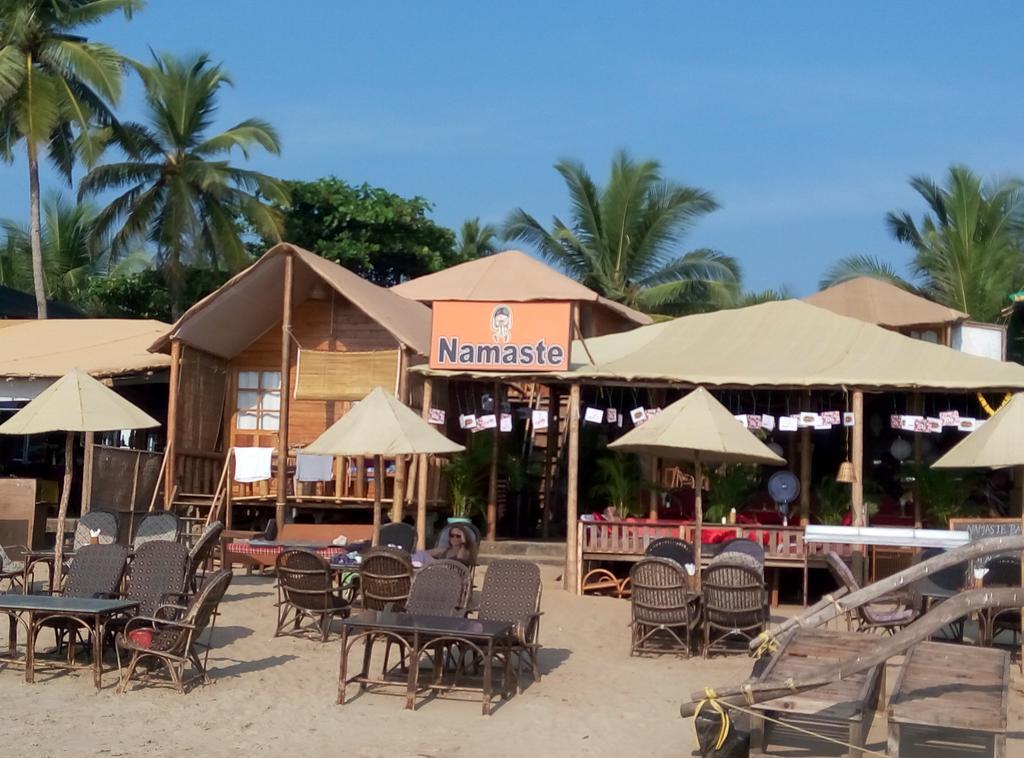 Namaste Beach Huts Otel Patnem Beach Dış mekan fotoğraf