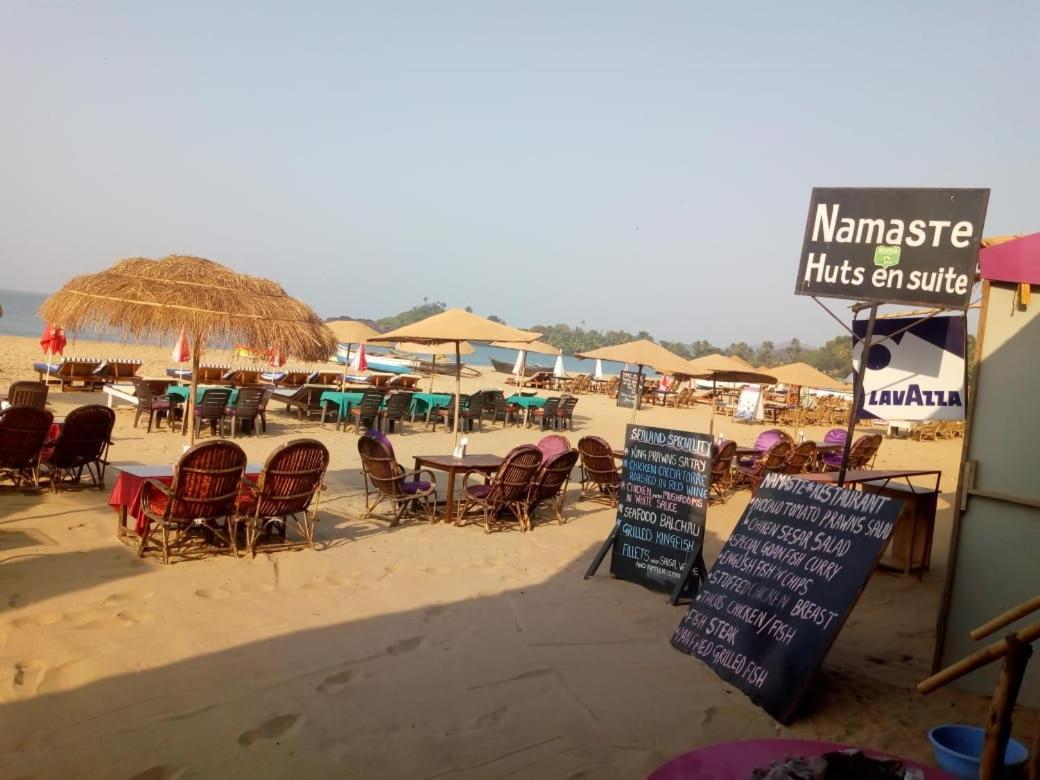 Namaste Beach Huts Otel Patnem Beach Dış mekan fotoğraf